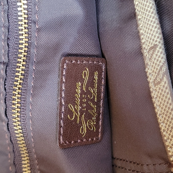 Vintage Lauren Ralph Lauren Tote Purse - Picture 7 of 9